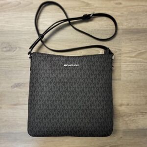 Michael Kors Black Signature Crossbody Bag